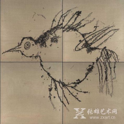 叶永青,《大鸟》,2011年作